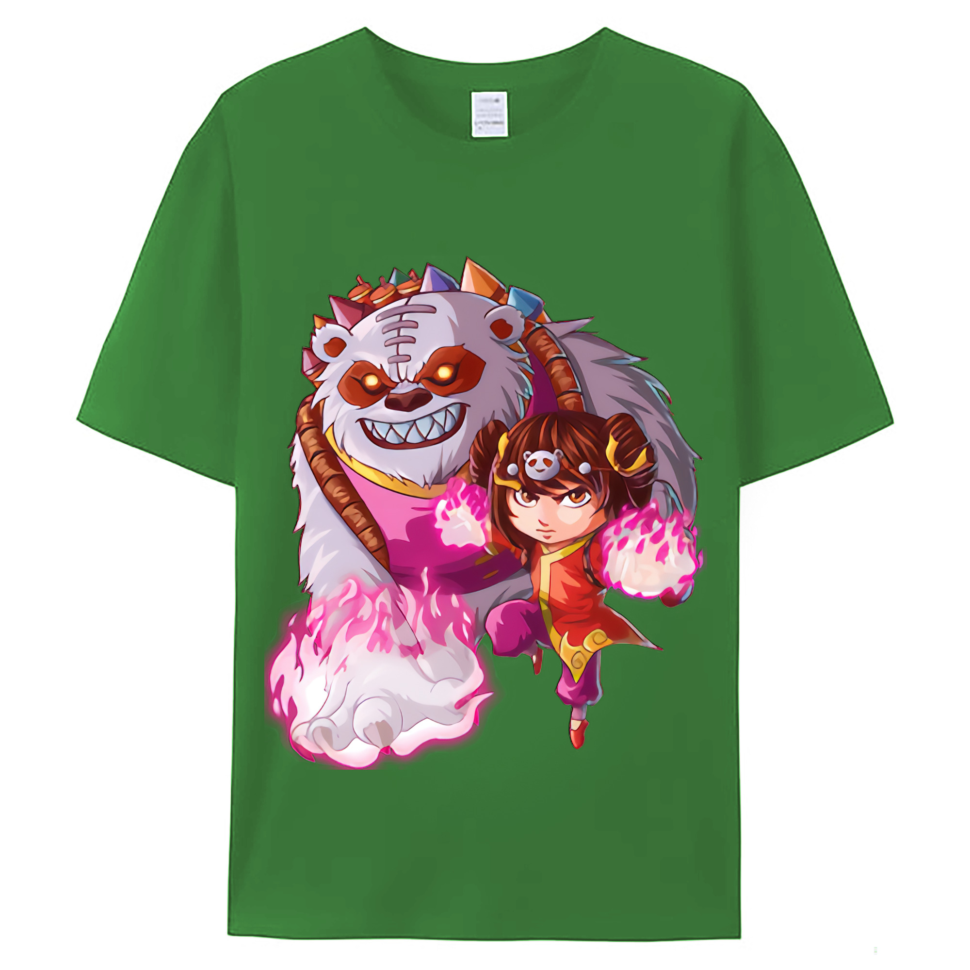 （画像用） リーグ・オブ・レジェンド League of Legends LOL レディースカジュアルプリントTシャツ（綿100％）